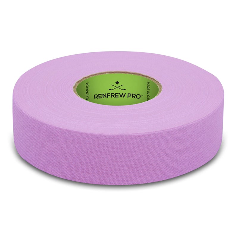 Renfrew Cloth Hockey Tape, 1" (Hockey Fights Cancer Purple, 25m)